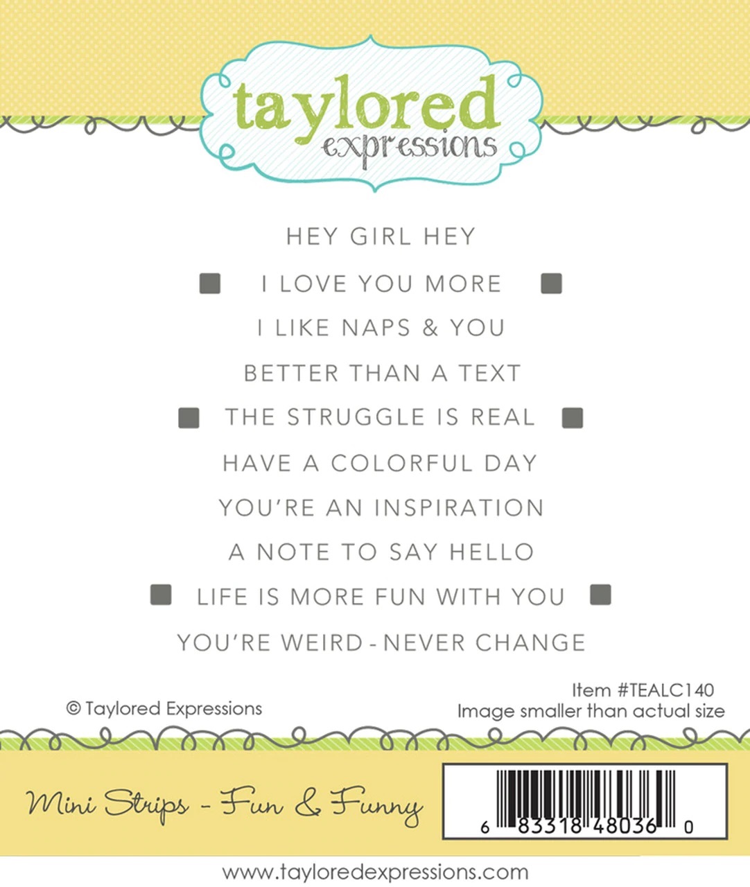 Taylored Expression - Mini Strips - Fun & Funny