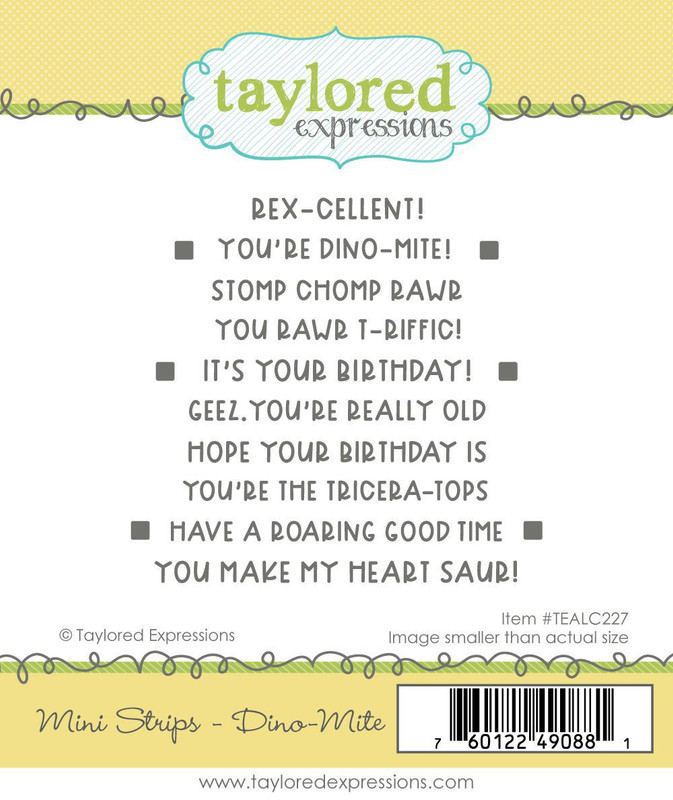 Taylored Expression - Mini Strips - Dino-Mite