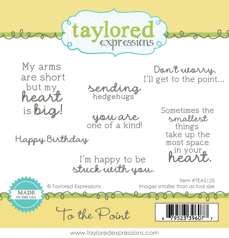 Taylored Expression - To The Point Stamp Set