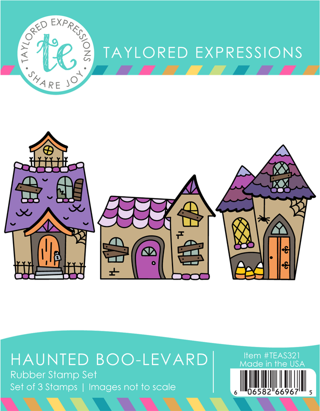 *NEW* - Taylored Expression - Haunted Boo-levard Stamp Set