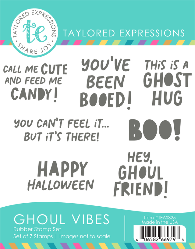 *NEW* - Taylored Expression - Ghoul Vibes Stamp Set