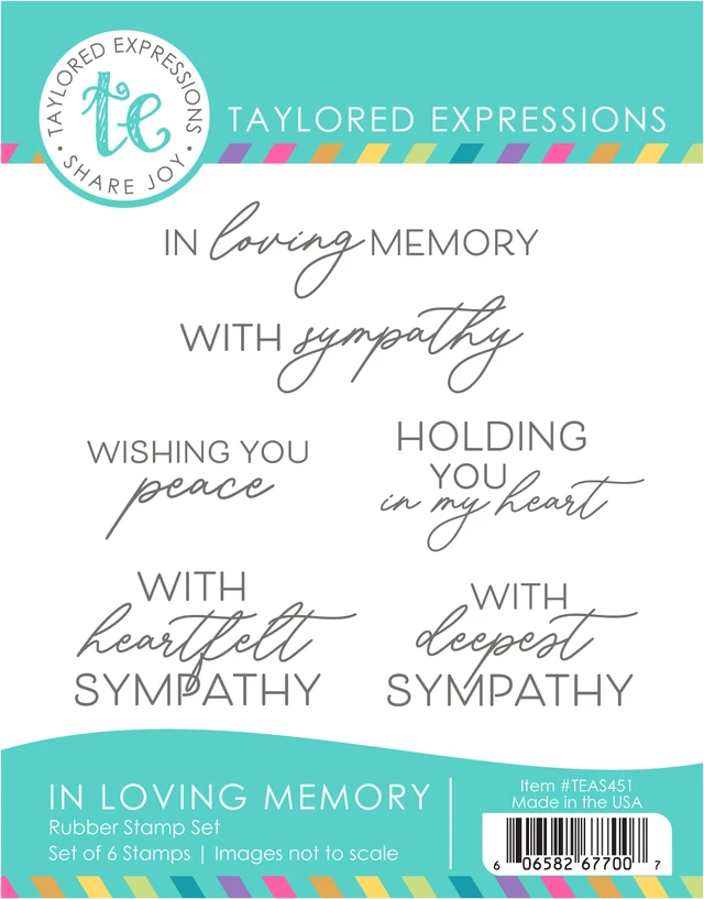 Taylored Expression - In Loving Memory Stamp Set