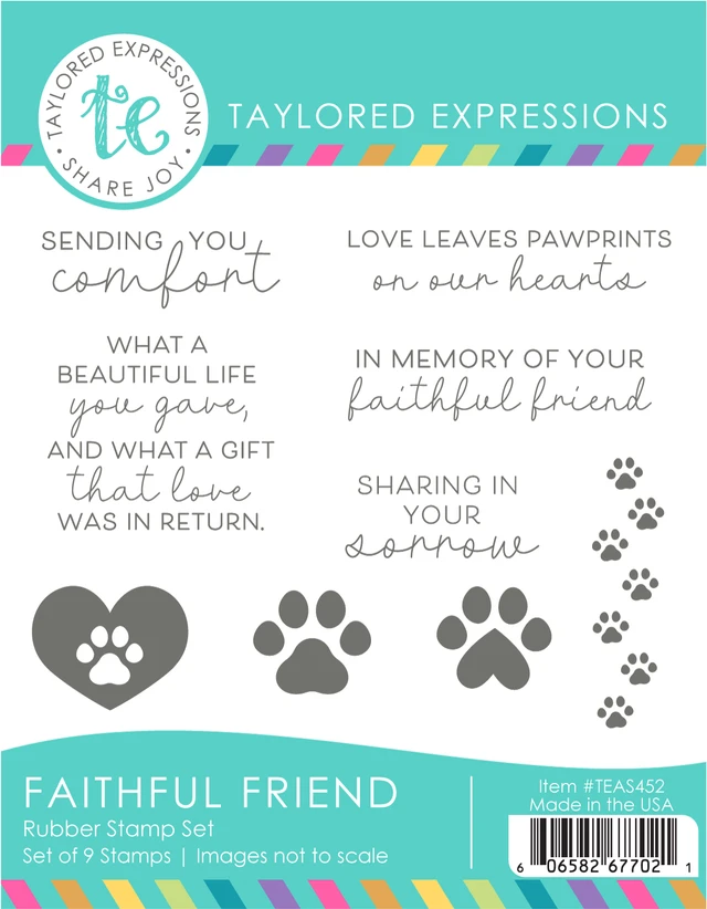 Taylored Expression - Faithful Friend Stamp Set