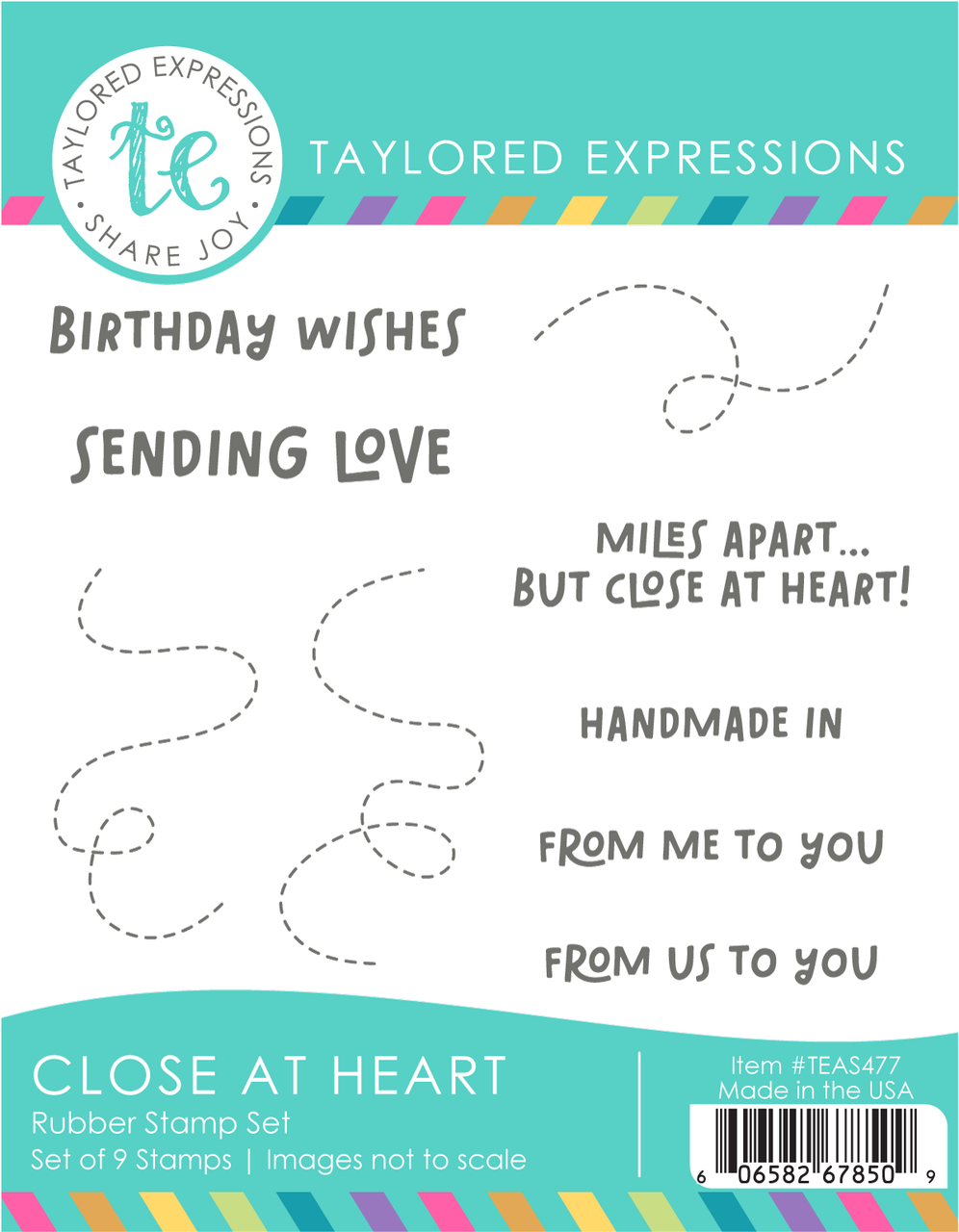 **NEW* - Taylored Expression - Close at Heart Stamp Set