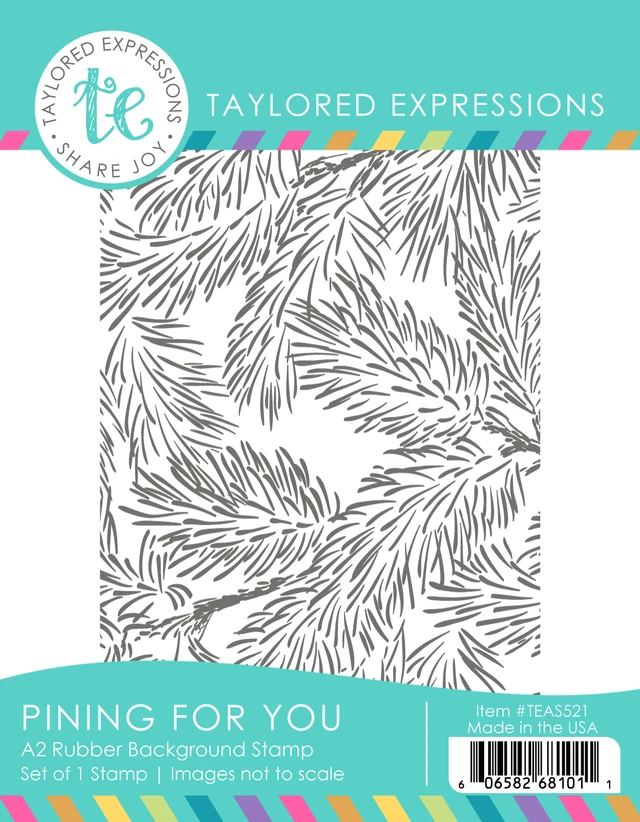**NEW* - Taylored Expression - Pining For You Background Stamp
