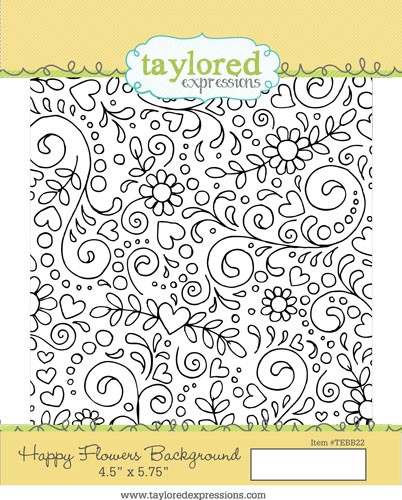 Taylored Expressions - Happy Flowers Background