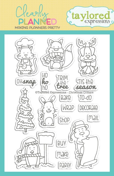 Taylored Expressions - Clearly Planned - Christmas Critters