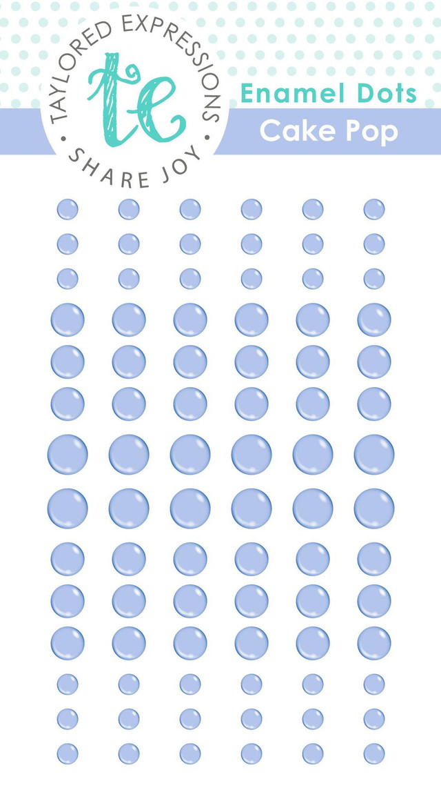 **NEW* - Taylored Expression - TE Enamel Dots - Cake Pop