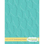 Taylored Expressions - Embossing Folder - Cloudy Days