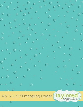 Taylored Expressions - Embossing Folder - Snowfall