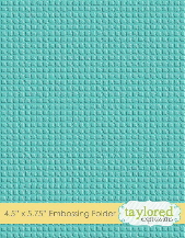 Taylored Expressions - Embossing Folder - Burlap