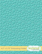 Taylored Expressions - Embossing Folder - Bubbles