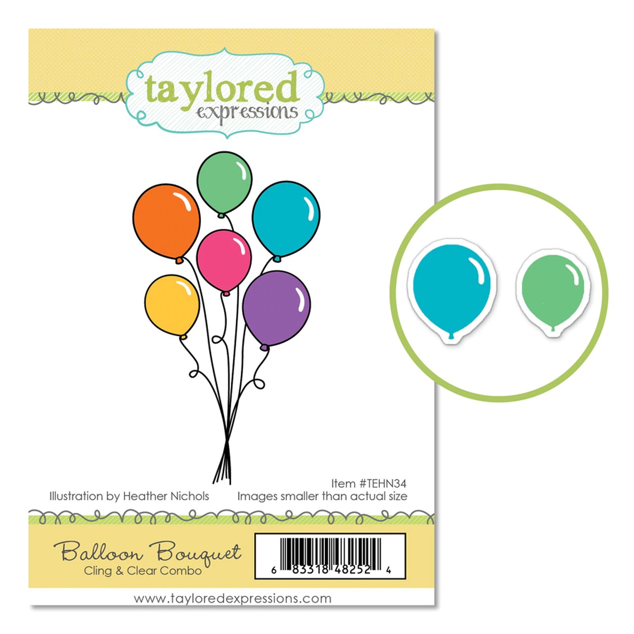 Taylored Expression - Balloon Bouquet Cling & Clear Combo