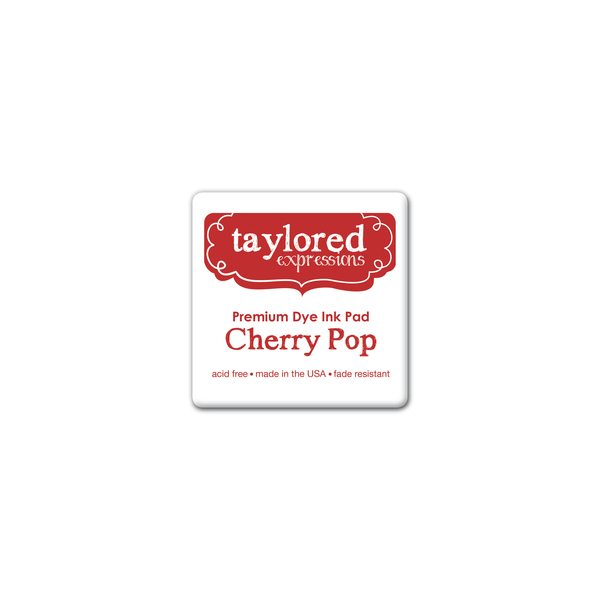 Taylored Expression - TE Premium Ink - Mini Ink Pads - Cherry Pop