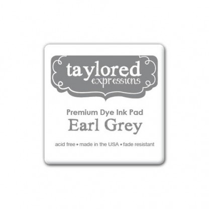 Taylored Expressions- TE Premium Ink - Earl Grey - Mini Pad