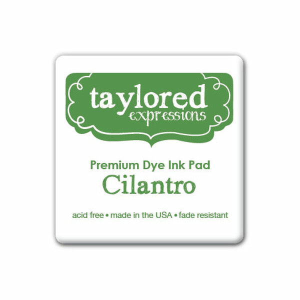 Taylored Expression - TE Premium Ink - Mini Ink Pads - Cilantro
