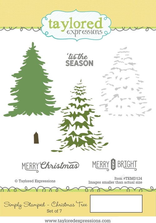 Taylored Expressions - Simply Stamped - Christmas Tree 