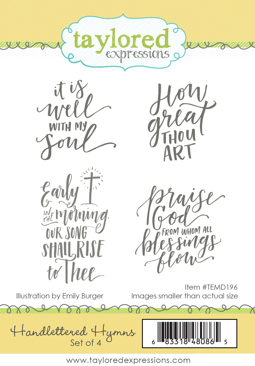 Taylored Expression - Handlettered Hymns