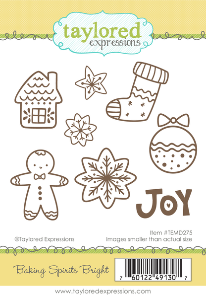Taylored Expression - Baking Spirits Bright STAMP (sb2)