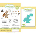Taylored Expressions - If Turkeys Could Talk Stamp & Die Combo