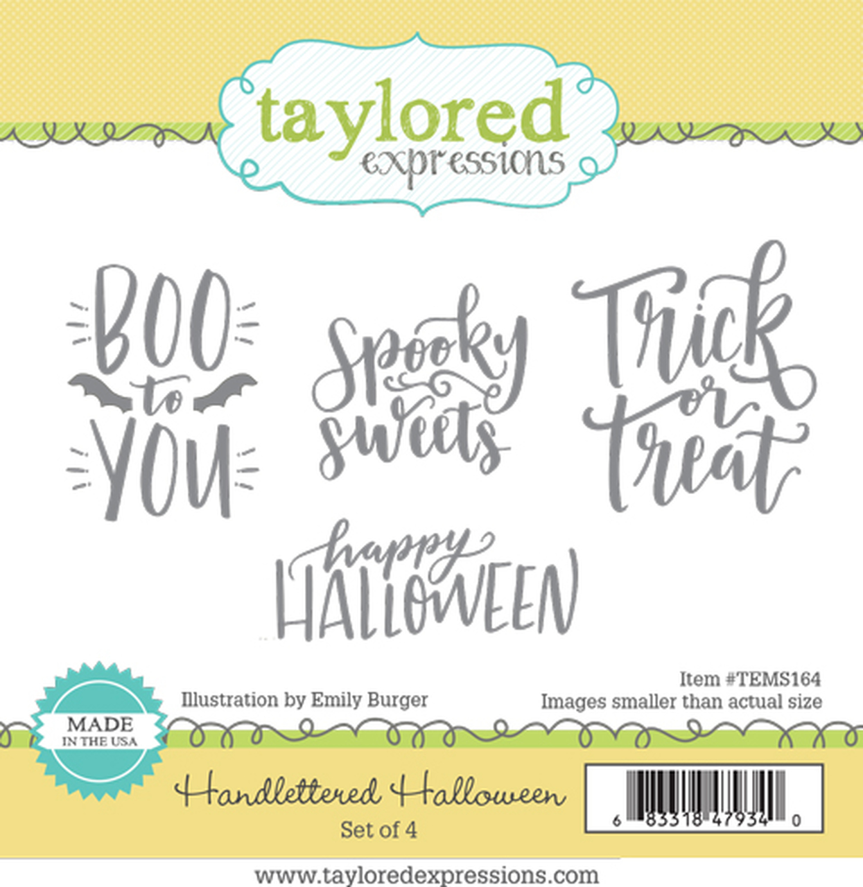 Taylored Expression - Handlettered Halloween