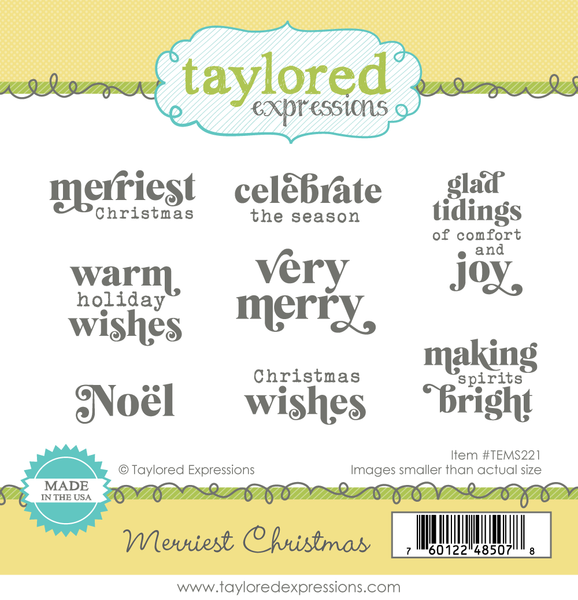 Taylored Expression - Merriest Christmas