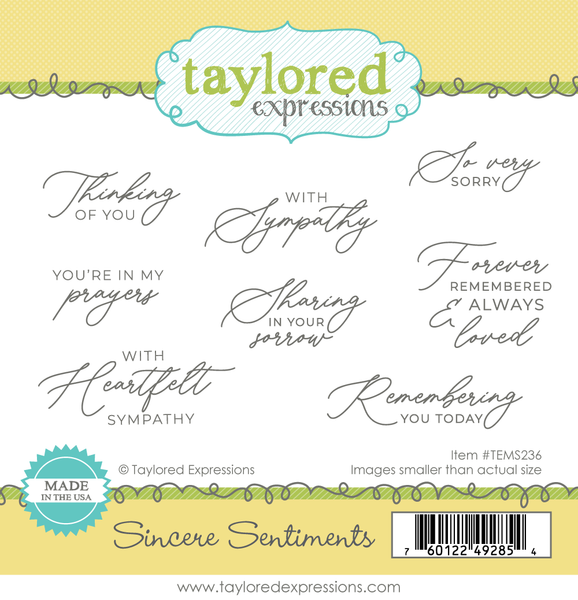 Taylored Expression - Sincere Sentiments