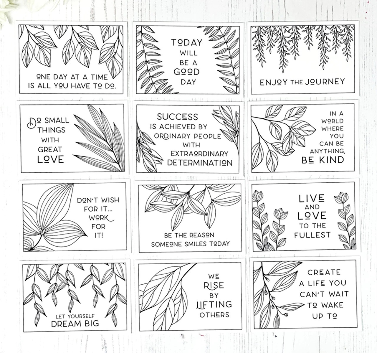 Taylored Expression - Clipboard Calendar Cards - Sweet