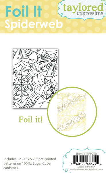 Taylored Expression - Foil It - Spiderweb