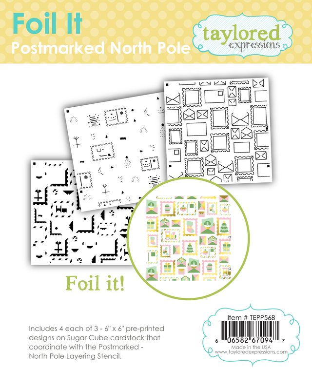 **NEW* - Taylored Expression - Foil It - Postmarked North Pole