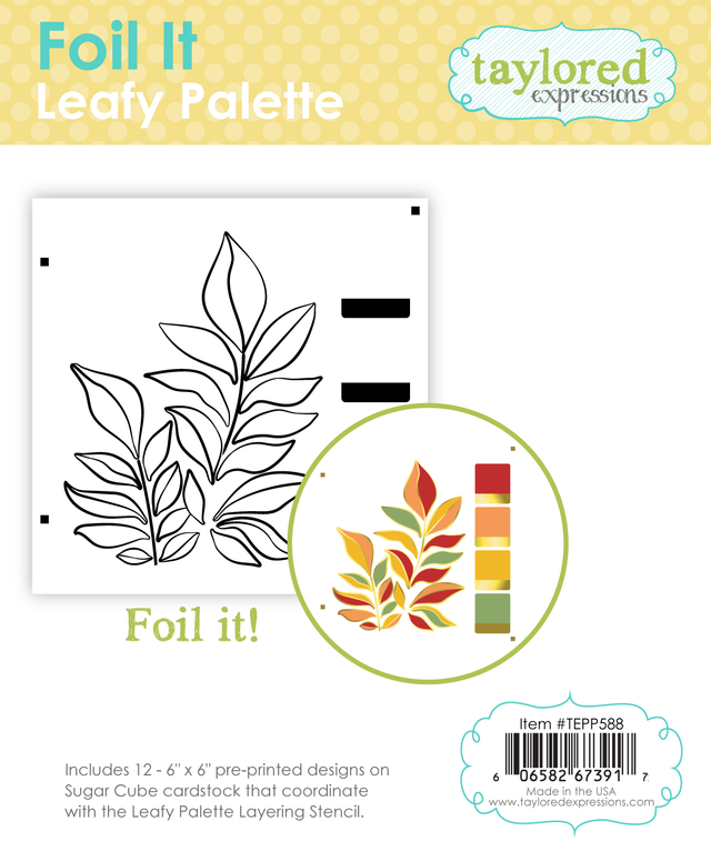 Taylored Expression - Foil It - Leafy Palette