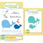 Taylored Expressions - Showered with Love stamp & die combo