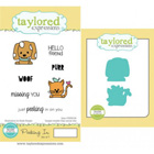 Taylored Expressions - Peeking In with Coordinating Dies