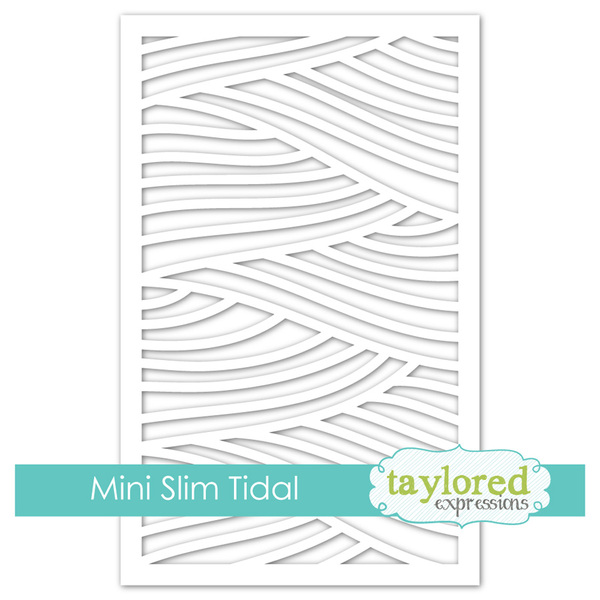 Taylored Expression - Mini Slim Stencil - Tidal