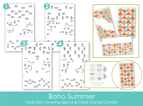 Taylored Expression - Triple Slim - Boho + Clear Add-ons