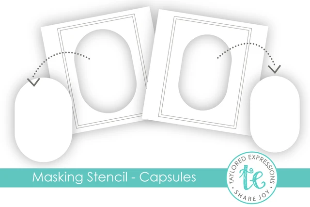 **NEW* - Taylored Expression - Masking Stencils - Capsules