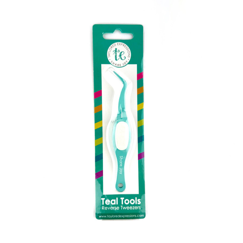 Taylored Expression - Teal Tools - Reverse Tweezers