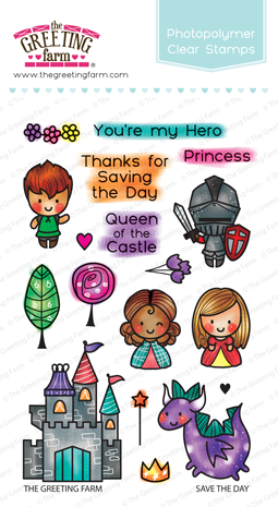 The Greeting Farm - Save the Day - Clear STAMP (SB3)