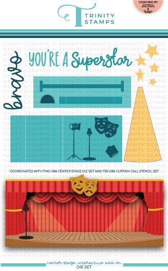 Trinity Stamps - Center Stage Interactive Add-On Die Set