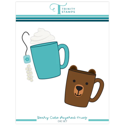 **NEW* - Trinity Stamps - Beary Cute Layered Mug Die Set