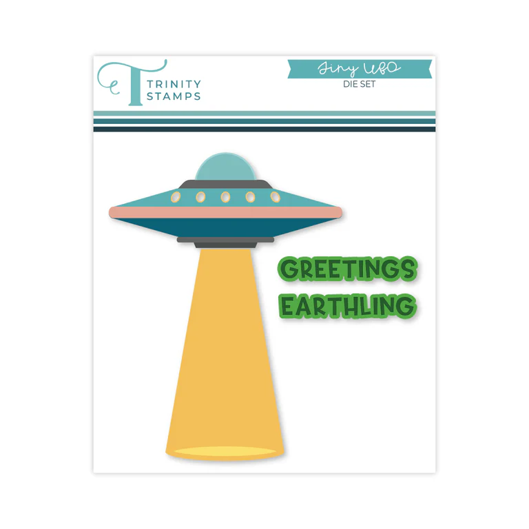 *NEW* - Trinity Stamps - Tiny UFO Die Set