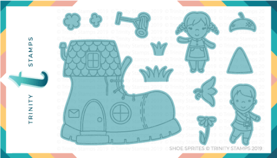 Trinity Stamps - Shoe Sprites Coordinating Die set
