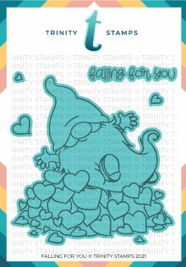 Trinity Stamps - Falling For You Coordinating Die Set