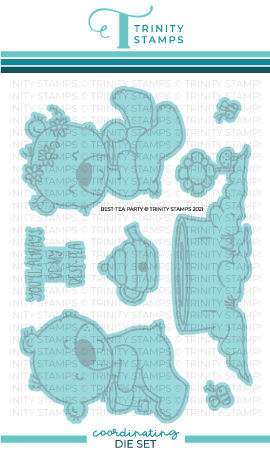 Trinity Stamps - Best-Tea Party Coordinating Die Set