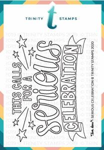 Trinity Stamps - Serious Celebration Stamp (3x4)