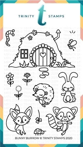 Trinity Stamps - Bunny Burrow Stamp Set (4x6)