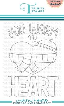 Trinity Stamps - Warm Heart 3x4 Stamp