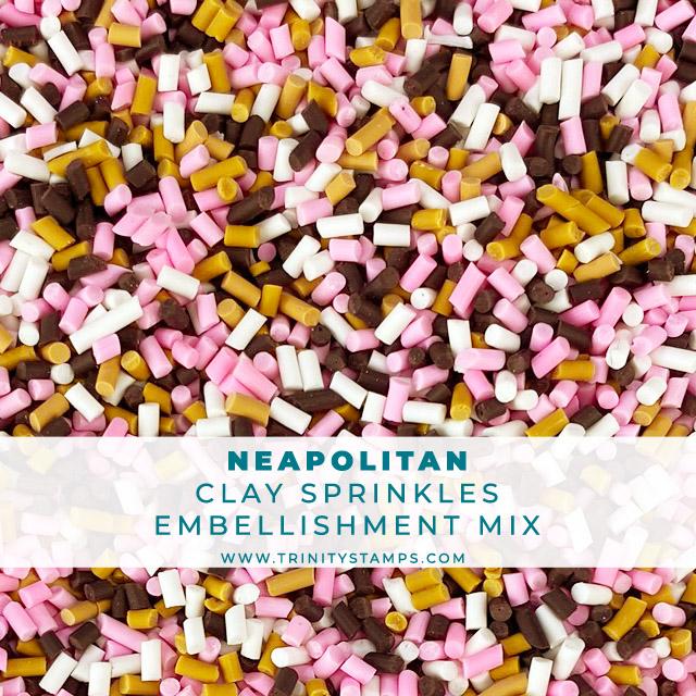 Trinity Stamps - Neapolitan - Clay Sprinkles Mix