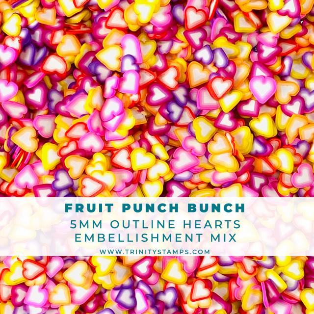 Trinity Stamps - Fruit Punch Bunch- Clay Sprinkles Embellishment Mix