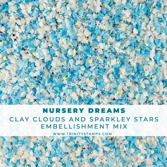Trinity Stamps - Nursery Dreams - Dreamy Shaker Embellishment Mix
